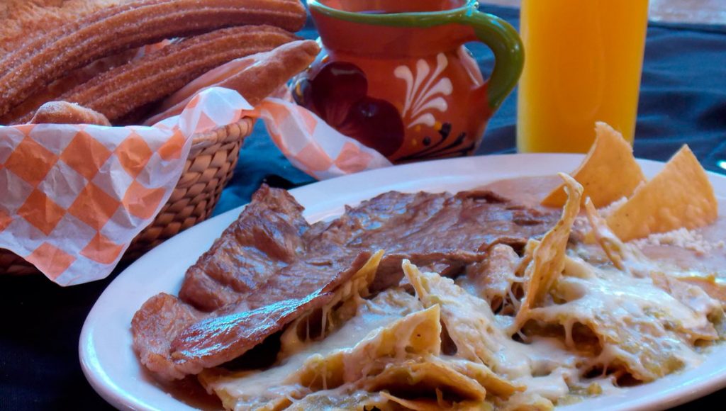 desayunos tradicionales chilaquiles
