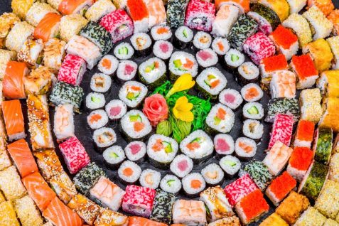 cuántos tipos de sushi existen