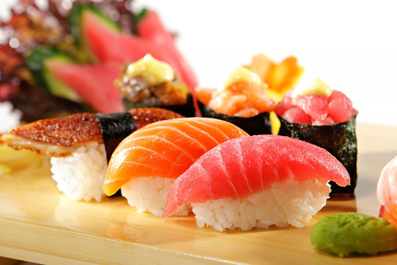 ingredientes y tipos de sushi